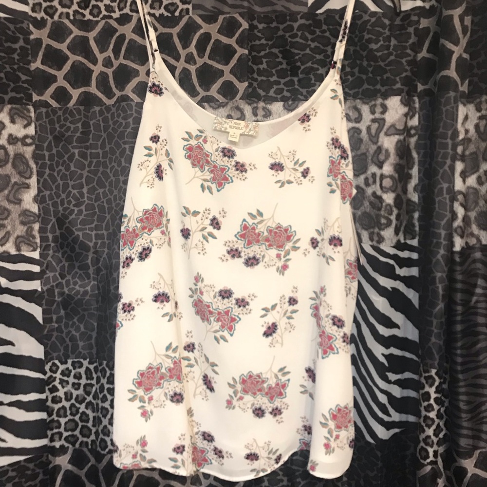 NWT Pink republic blouse tank